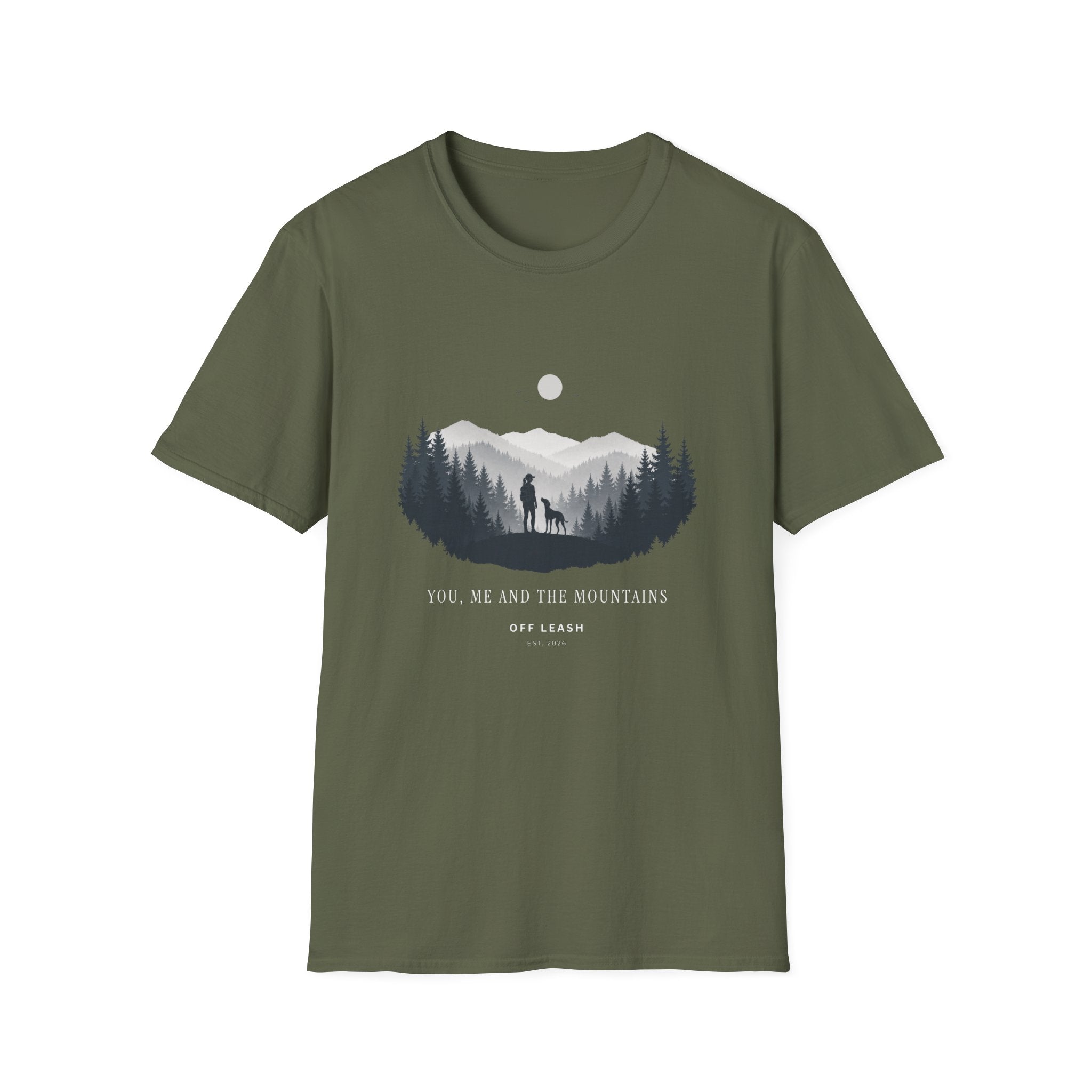 You, Me and the Mountains, T-Shirt 100% Baumwolle