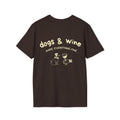 Dogs & Wine T-Shirt OFFLEASH, 100% Baumwolle