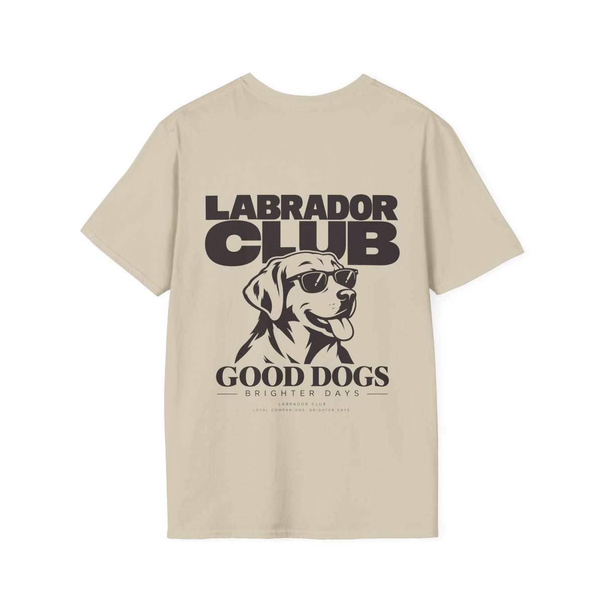 Labrador Club Shirt | Unisex T-Shirt mit Backprint
