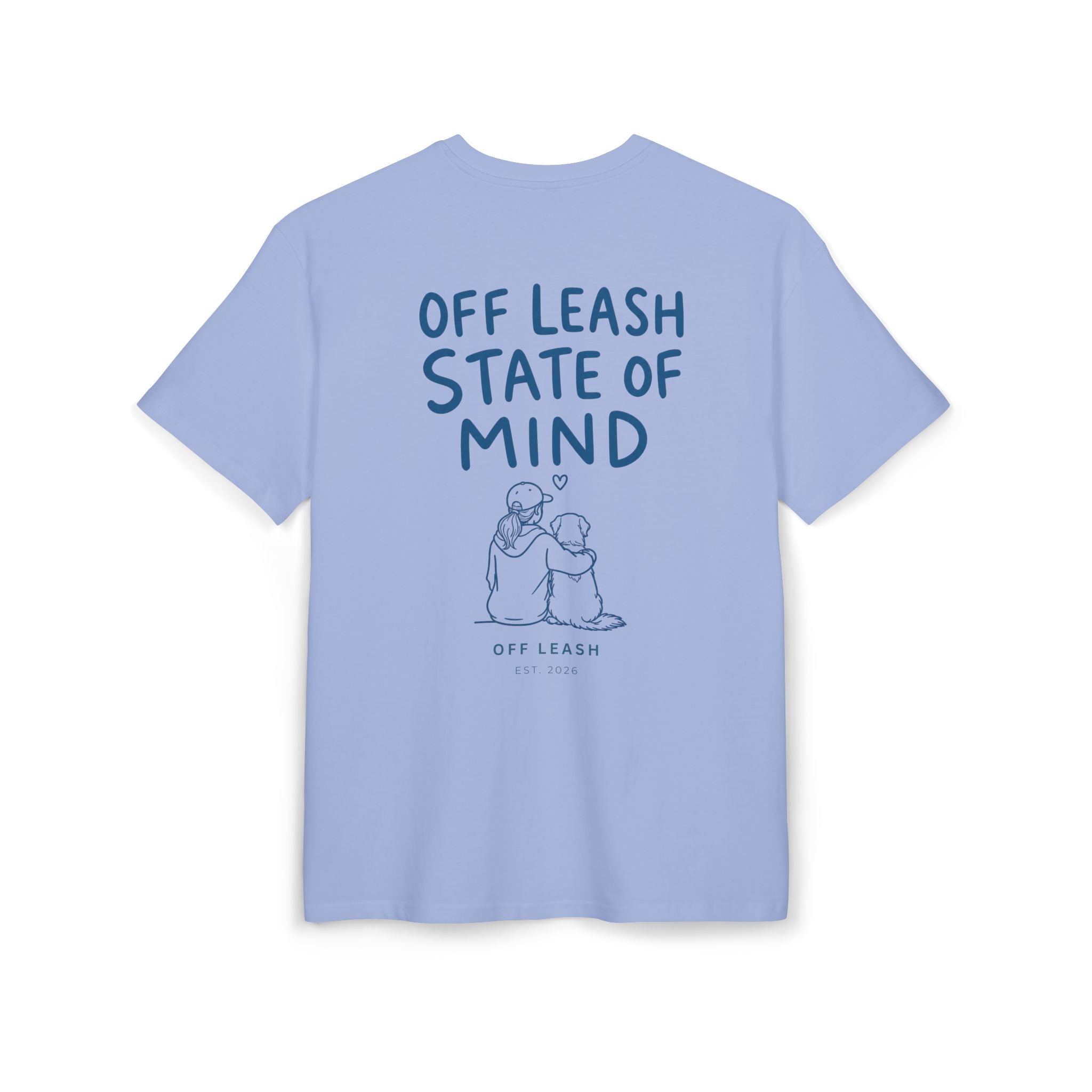 Oversize Shirt "Off Leash State of Mind"