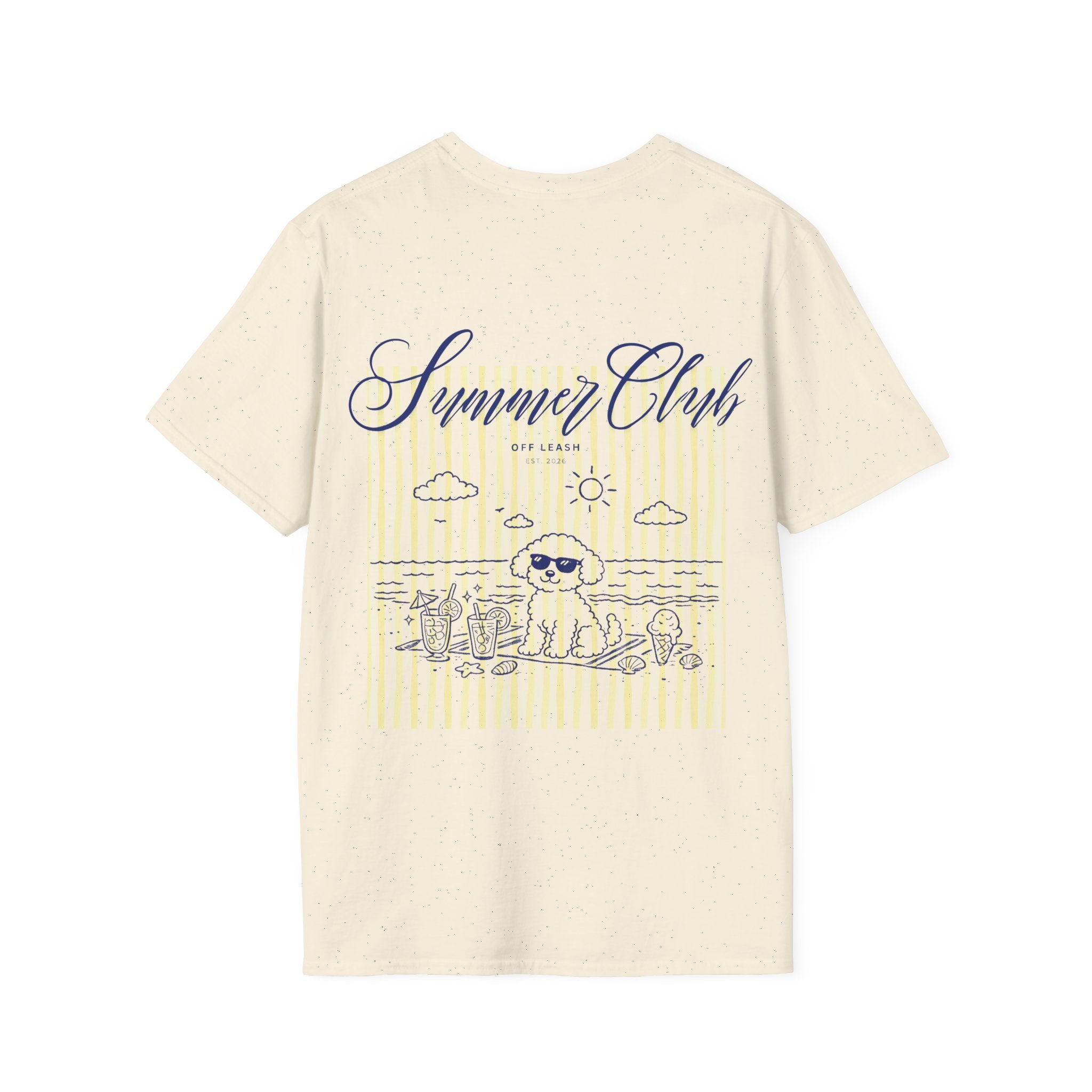 Summer Club T-Shirt OFFLEASH - 100% Baumwolle