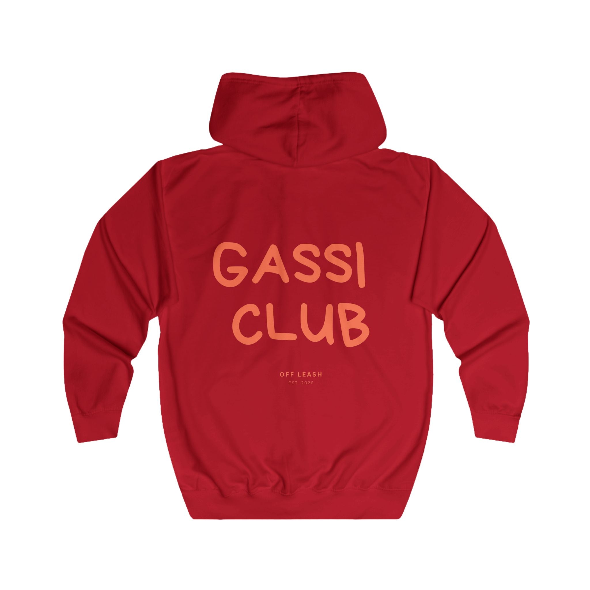 Gassi Club goes Neon – Zipper Hoodie