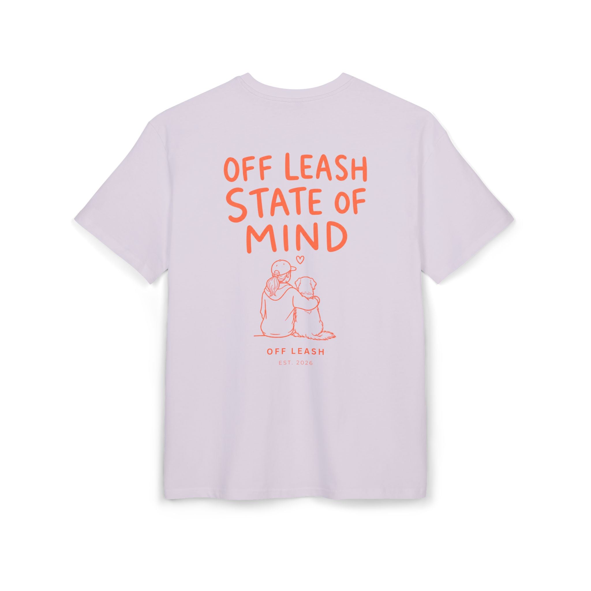Oversize Shirt "Off Leash State of Mind"