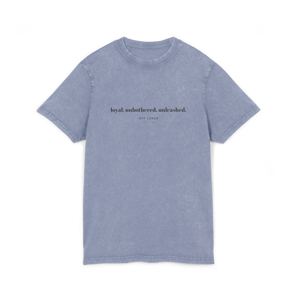 Loyal. Unbothered. Unleashed.  Vintage T-Shirt OFFLEASH 100 % Baumwolle