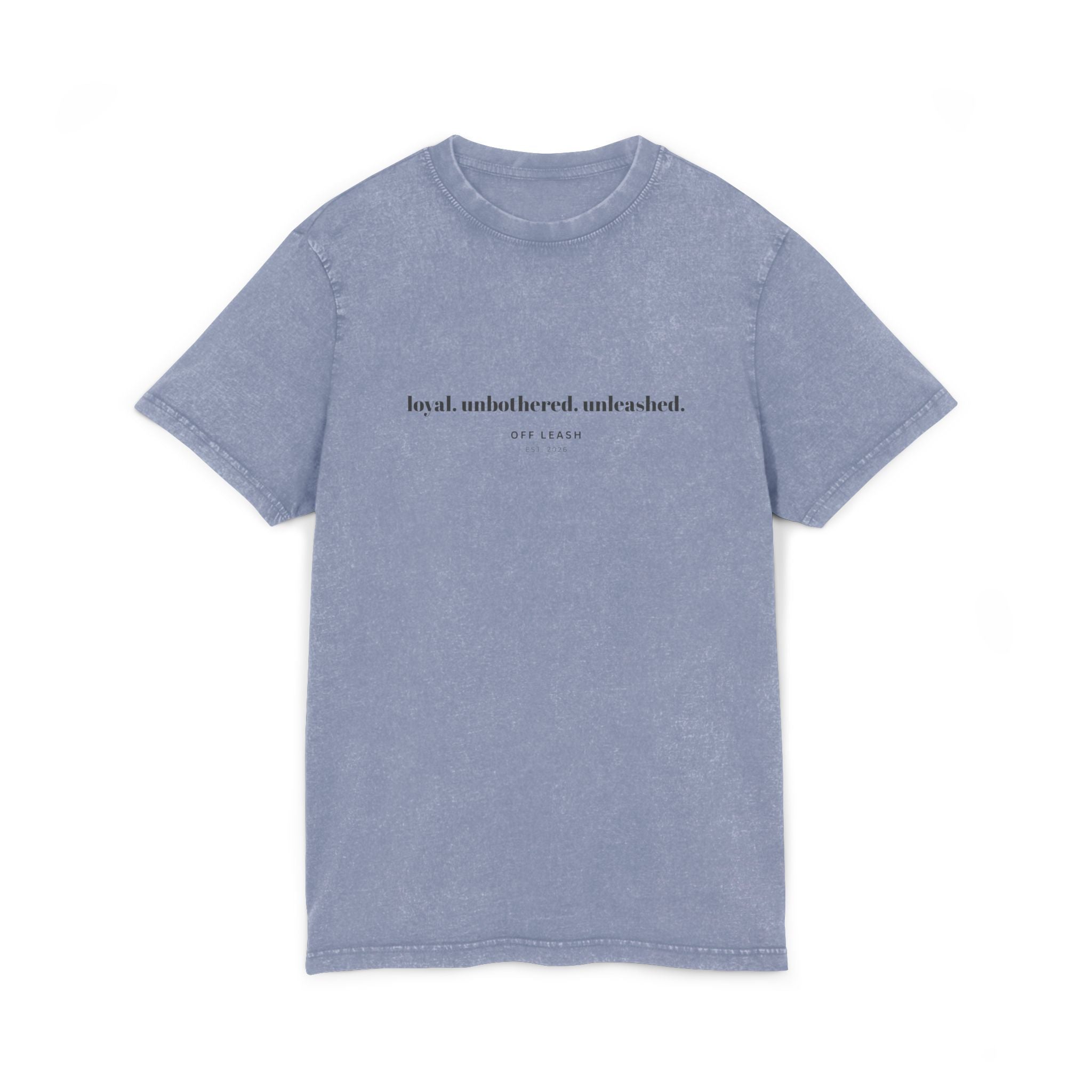 Loyal. Unbothered. Unleashed.  Vintage T-Shirt OFFLEASH 100 % Baumwolle