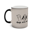 Dogs Are My Favourite People – Farbwechsel-Tasse