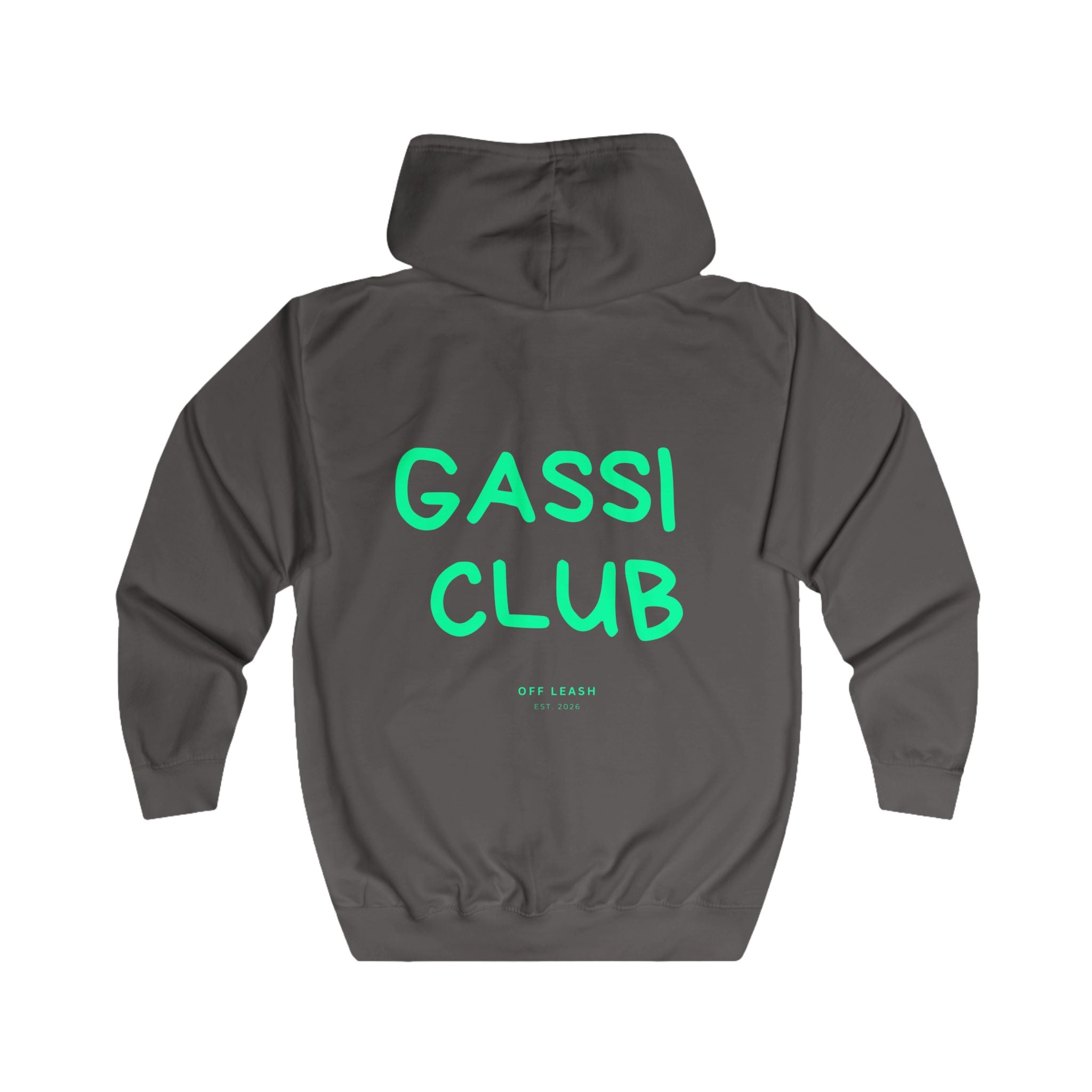 Gassi Club goes Neon – Zipper Hoodie