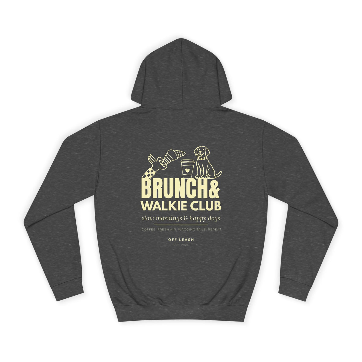 Brunch & Walkie Club Hoodie OFFLEASH, Unisex