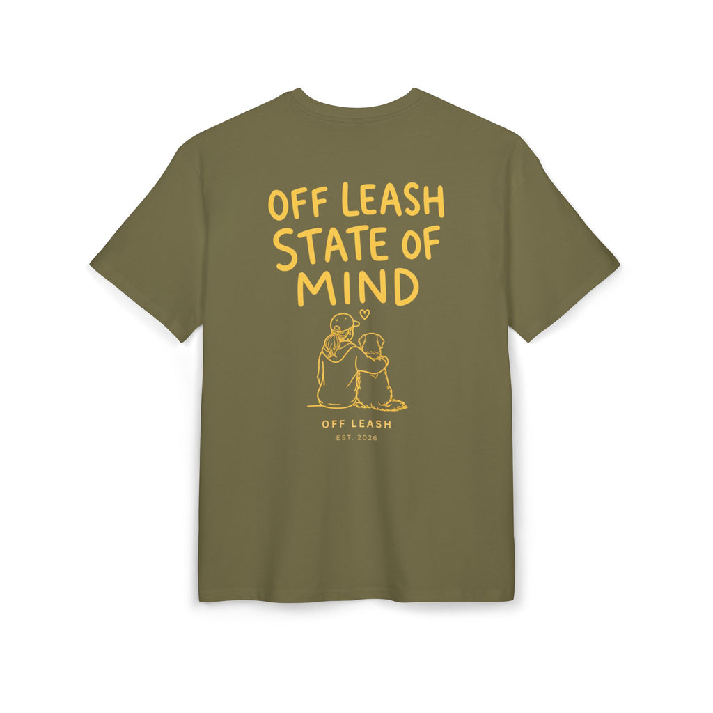 Oversize Shirt "Off Leash State of Mind"