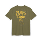 Oversize Shirt "Off Leash State of Mind"