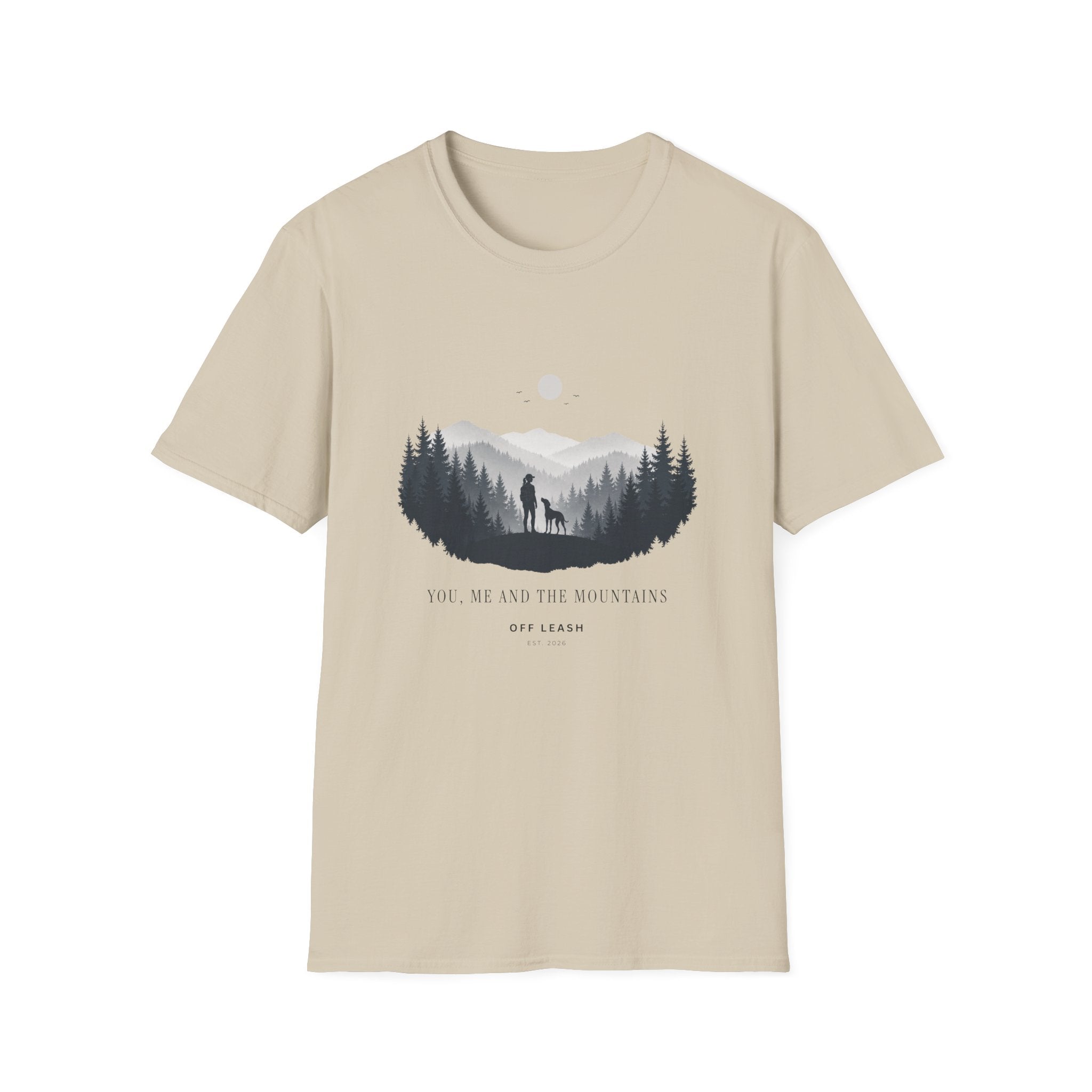 You, Me and the Mountains, T-Shirt 100% Baumwolle