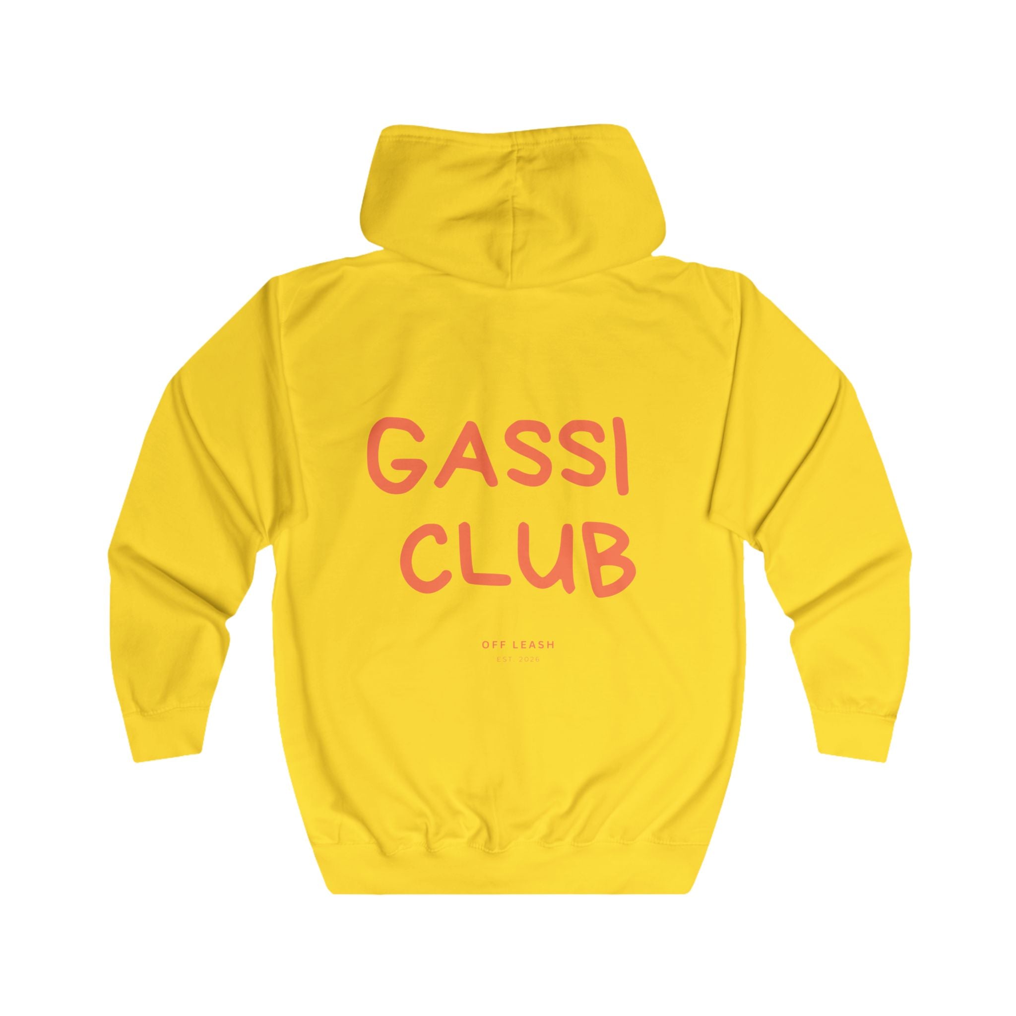 Gassi Club goes Neon – Zipper Hoodie