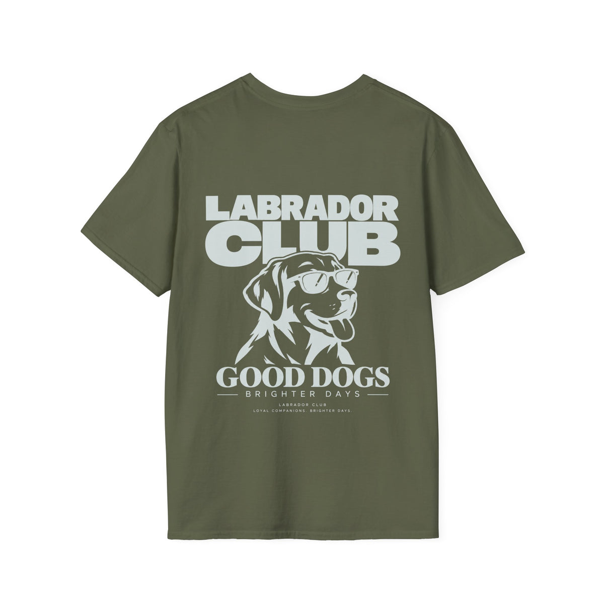 Labrador Club Shirt | Unisex T-Shirt mit Backprint