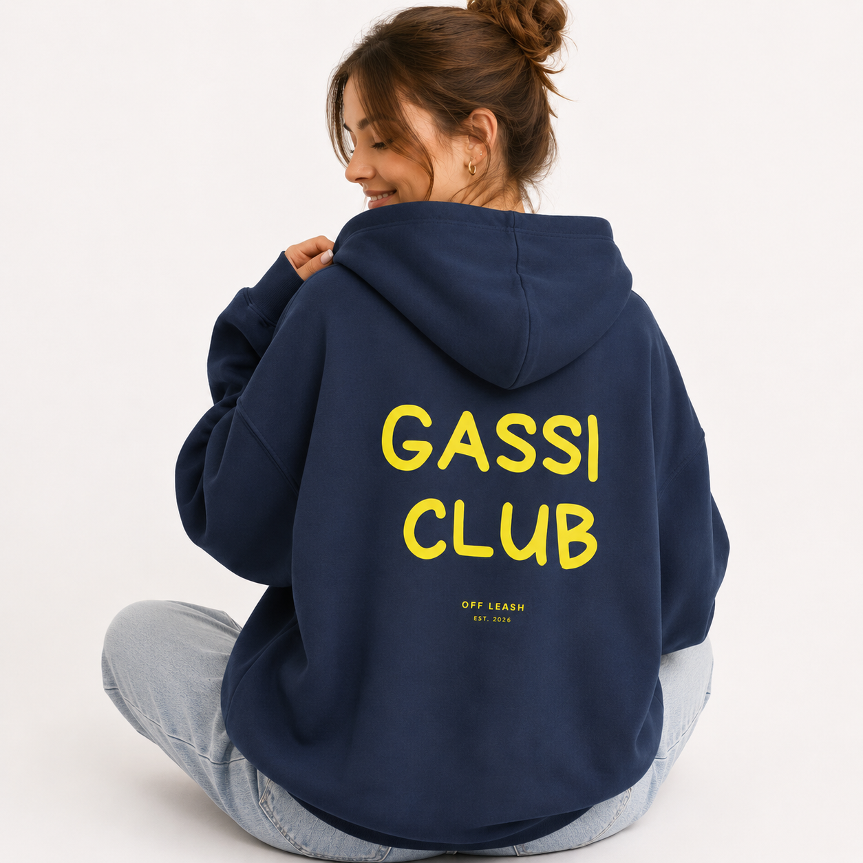 Gassi Club goes Neon – Zipper Hoodie