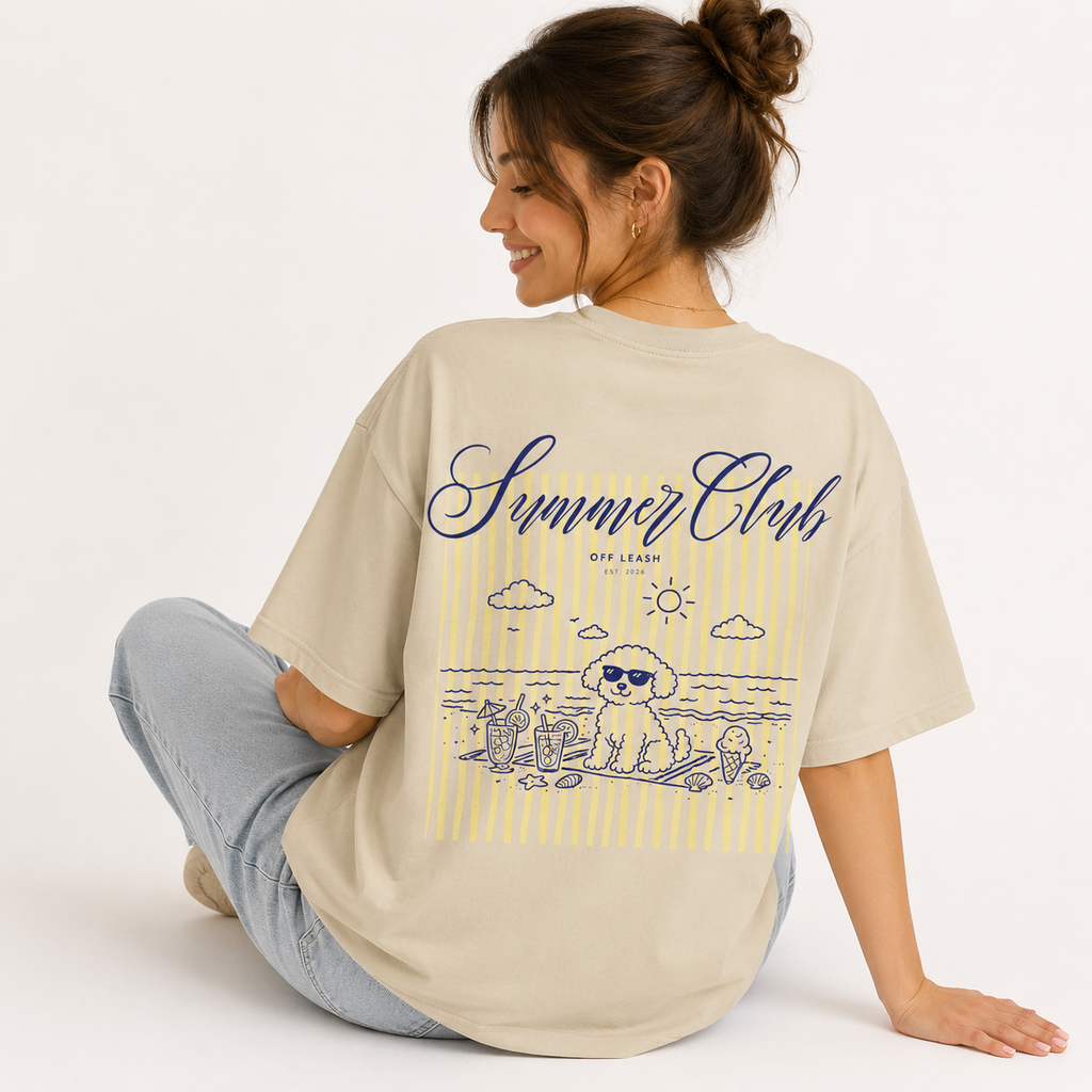 Summer Club T-Shirt OFFLEASH - 100% Baumwolle