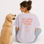Oversize Shirt "Off Leash State of Mind"
