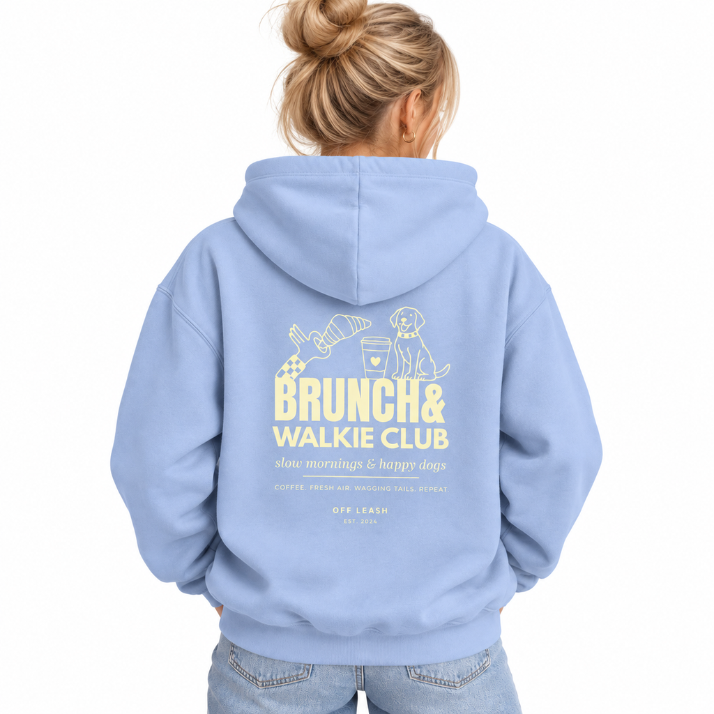 Brunch & Walkie Club Hoodie OFFLEASH, Unisex