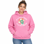 GOOD DOG WITH MUZZLE – Hoodie mit Maulkorb-Motiv