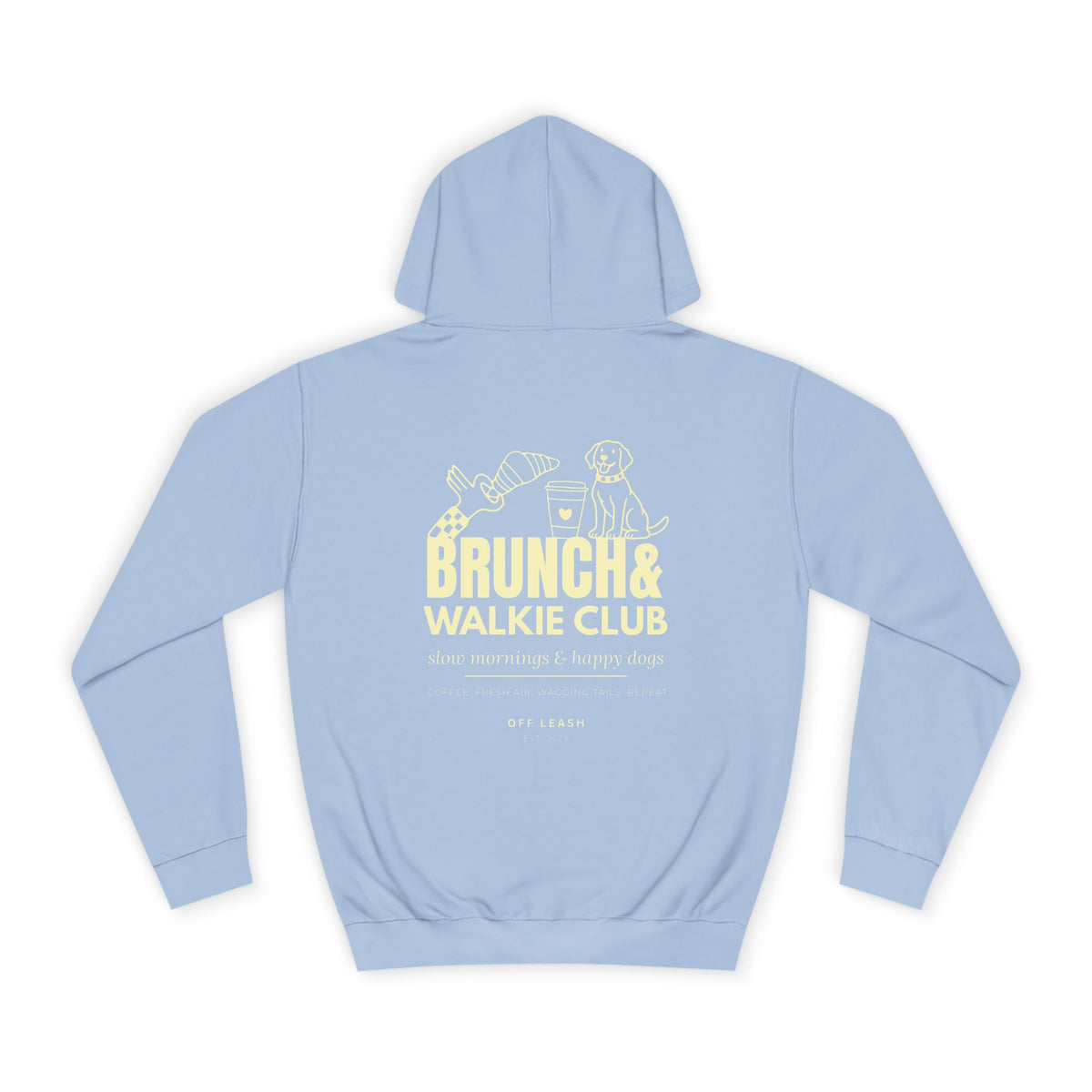 Brunch & Walkie Club Hoodie OFFLEASH, Unisex
