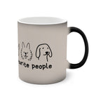 Dogs Are My Favourite People – Farbwechsel-Tasse