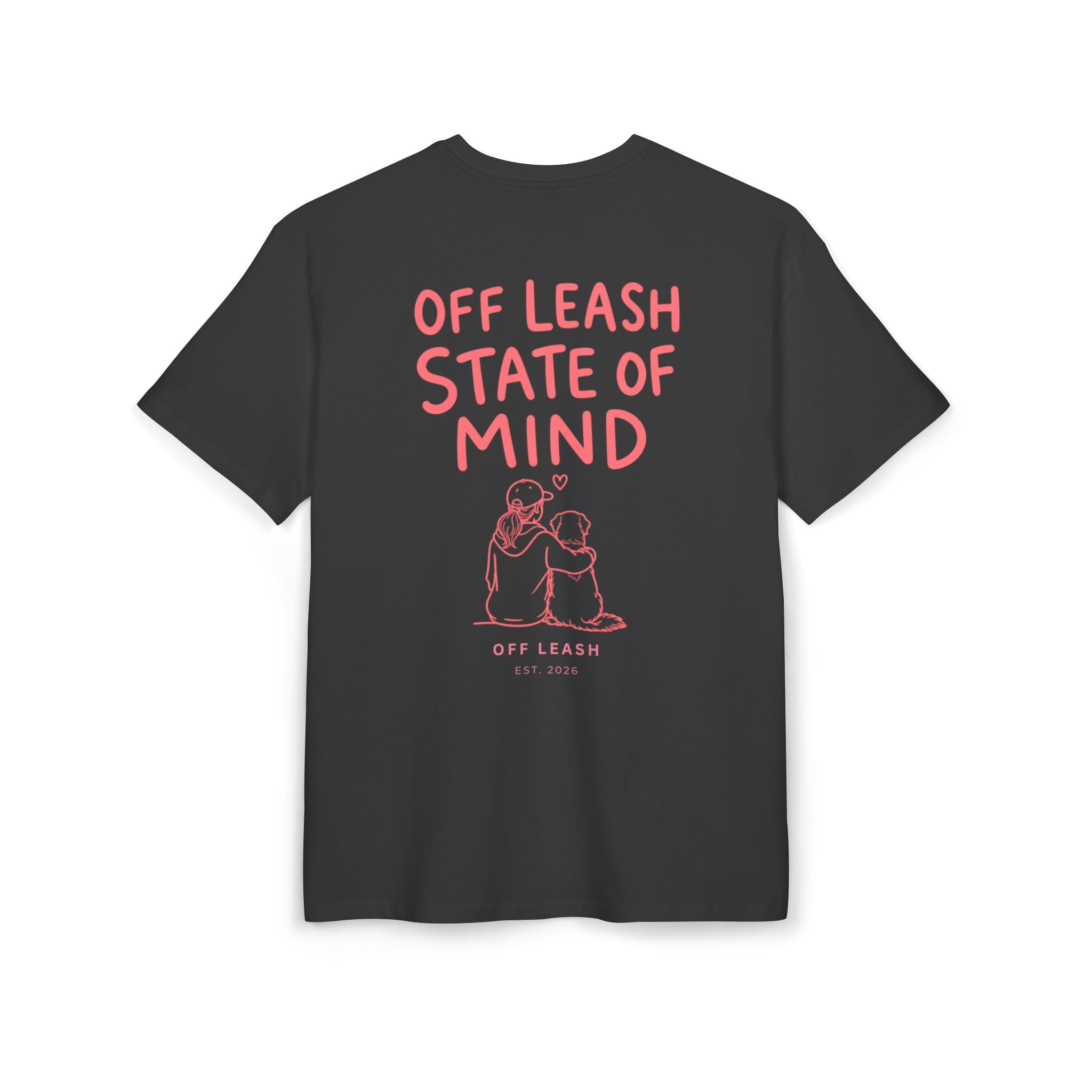 Oversize Shirt "Off Leash State of Mind"