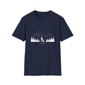 A girl, her dog and the mountains, T-Shirt 100% Baumwolle