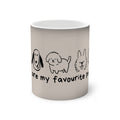 Dogs Are My Favourite People – Farbwechsel-Tasse