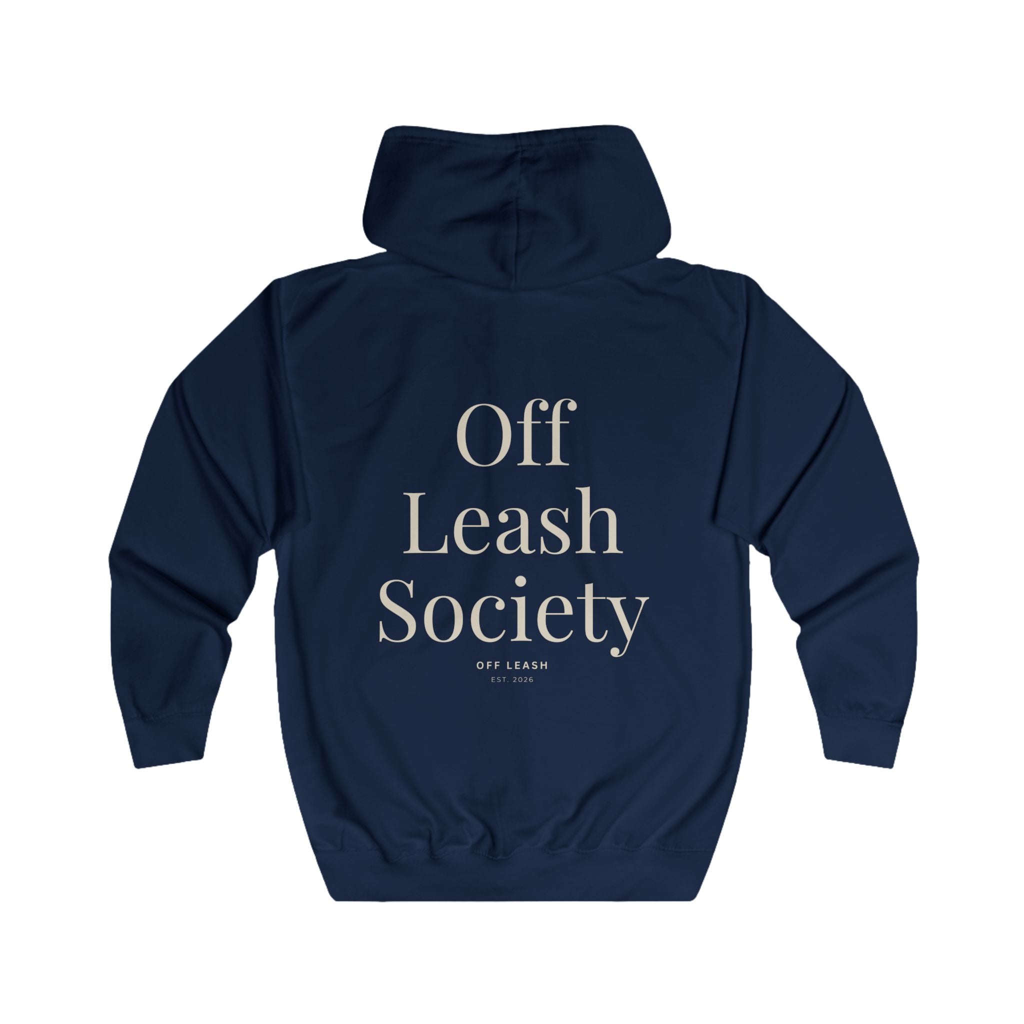 Off Leash Society Zipper Hoodie, OFFLEASH