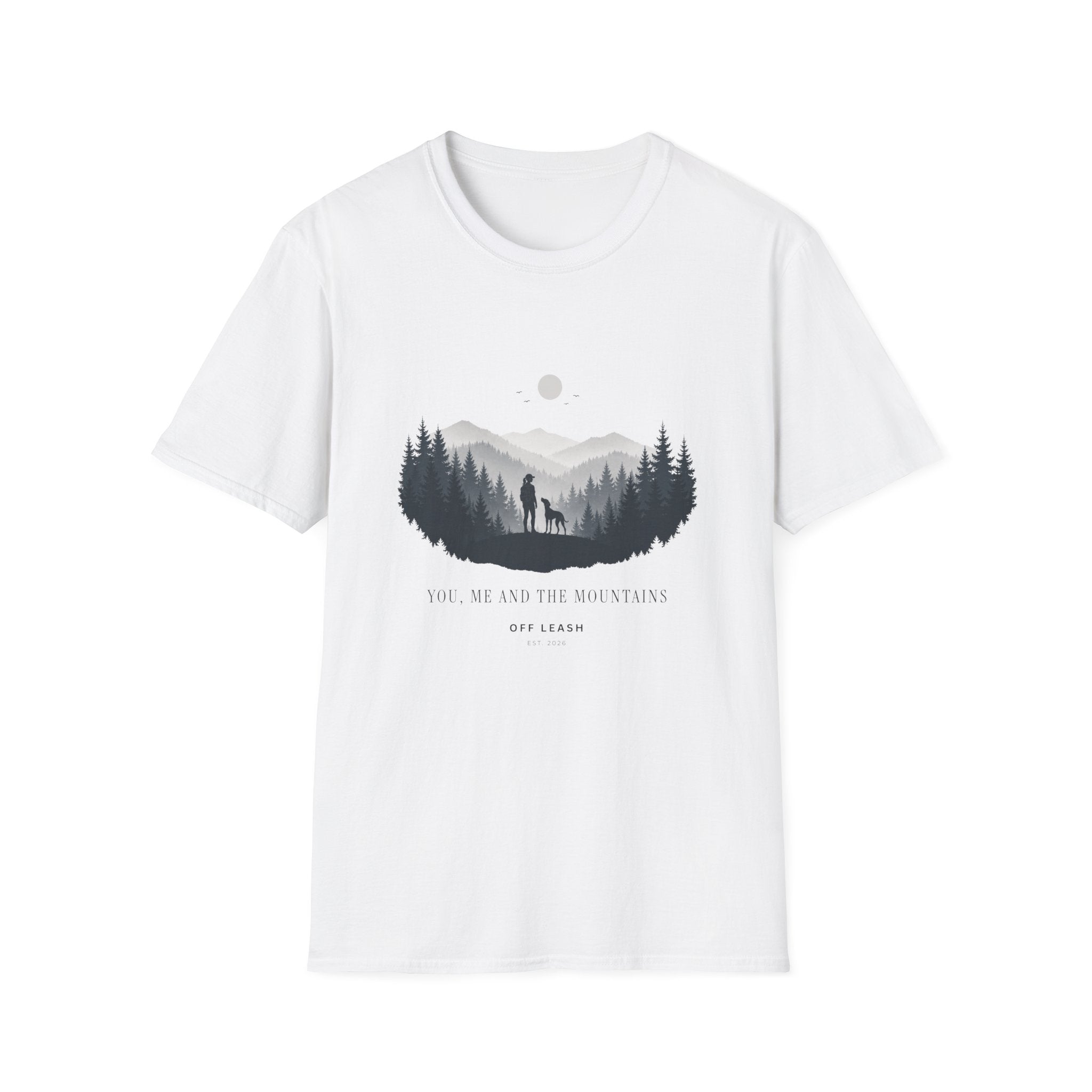 You, Me and the Mountains, T-Shirt 100% Baumwolle