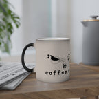coffee. dogs. repeat. - Farbwechsel-Tasse