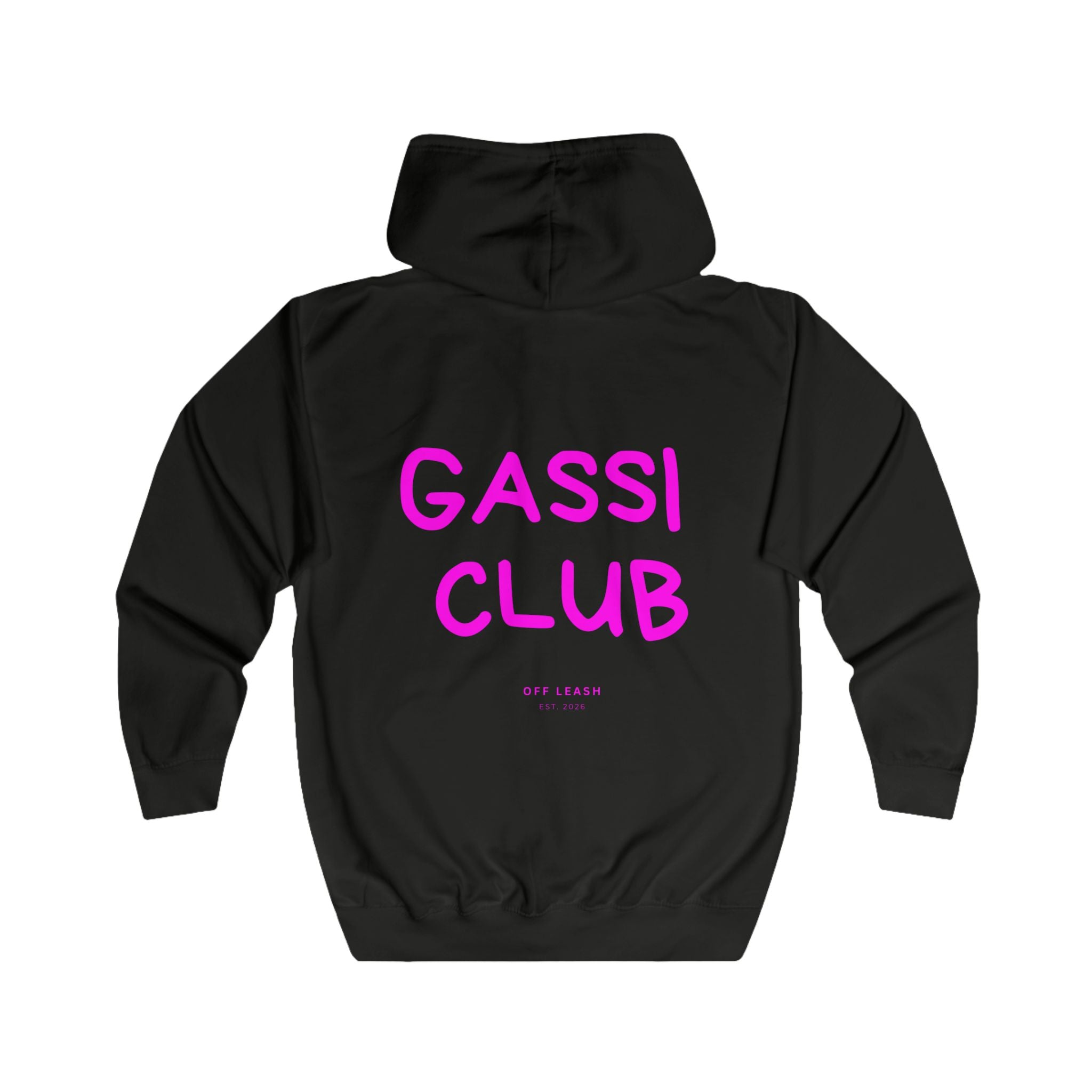 Gassi Club goes Neon – Zipper Hoodie