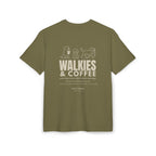Walkies & Coffee Oversized T-Shirt OFFLEASH, 100% Baumwolle