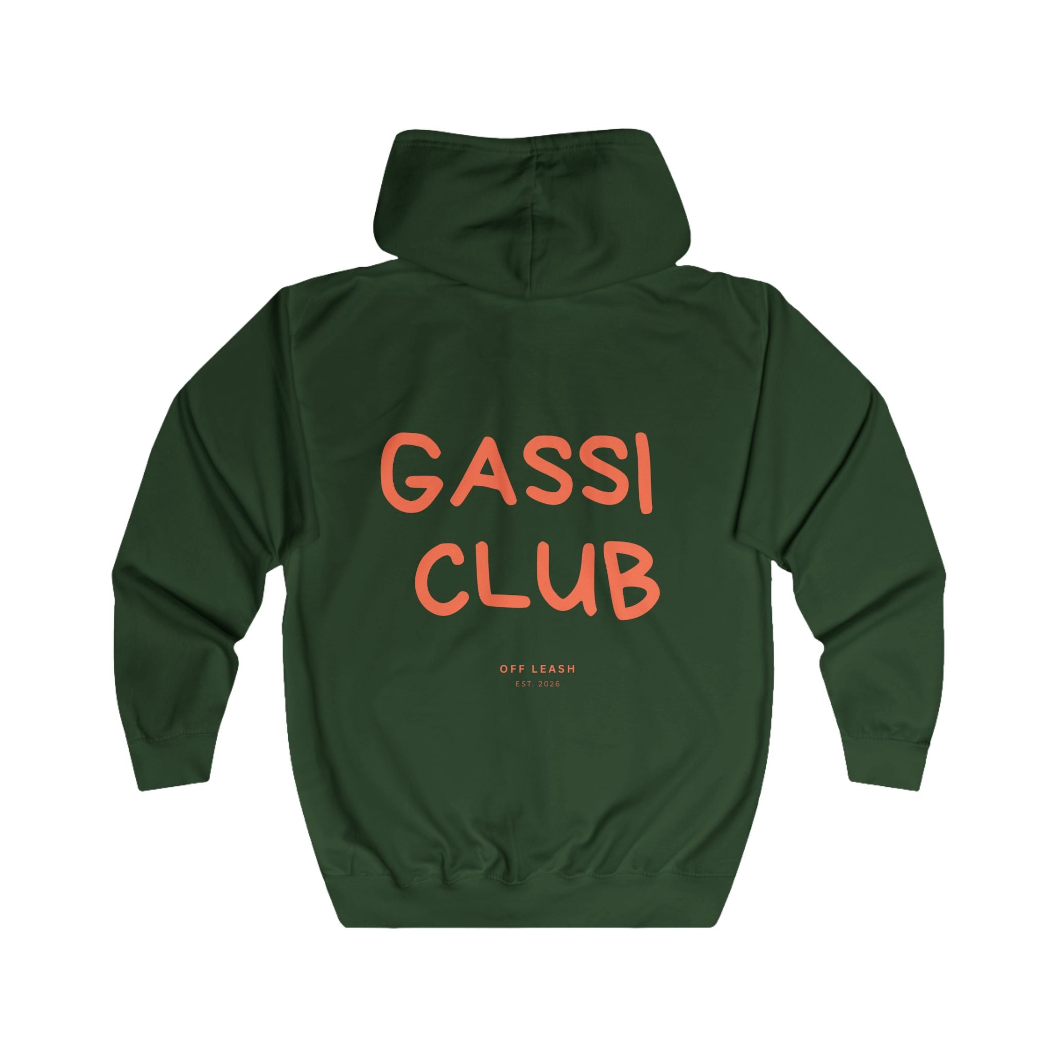 Gassi Club goes Neon – Zipper Hoodie