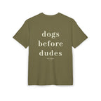 Dogs Before Dudes – Oversized T-Shirt, 100% Baumwolle