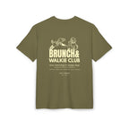 Brunch & Walkie Club Oversized T-Shirt OFFLEASH, 100% Baumwolle