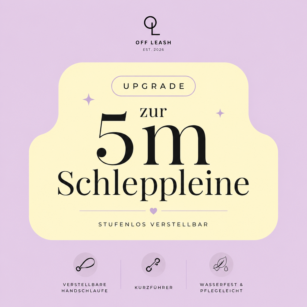 Upgrade zur 5 m Schleppleine
