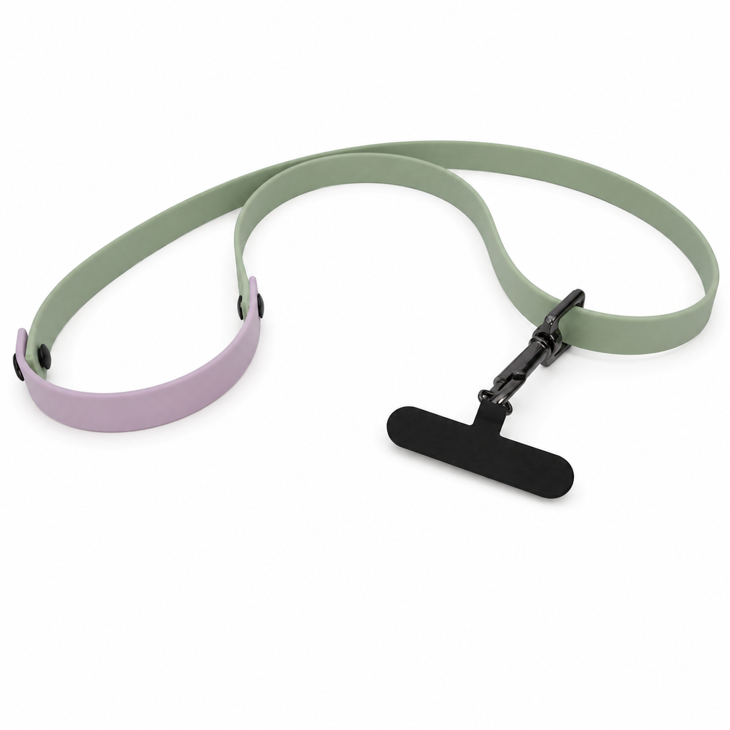 Handykette aus Biothane - "Lavender Mint"