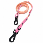 4-in-1 Biothane Leine "Peach Blossom"