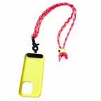 Handykette "Neon Summer" aus Paracord, pink-orange