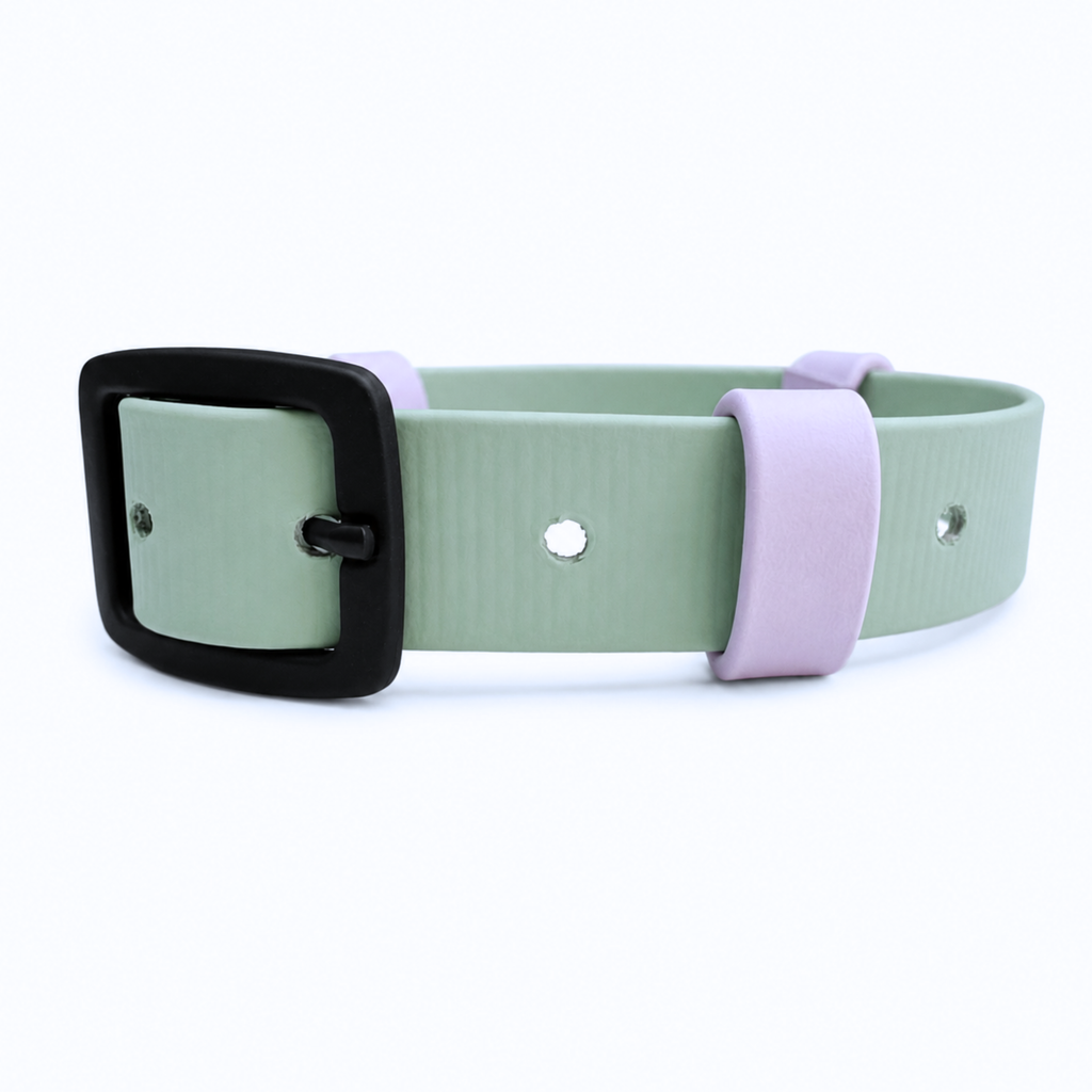Biothane Halsband "Lavender Mint"