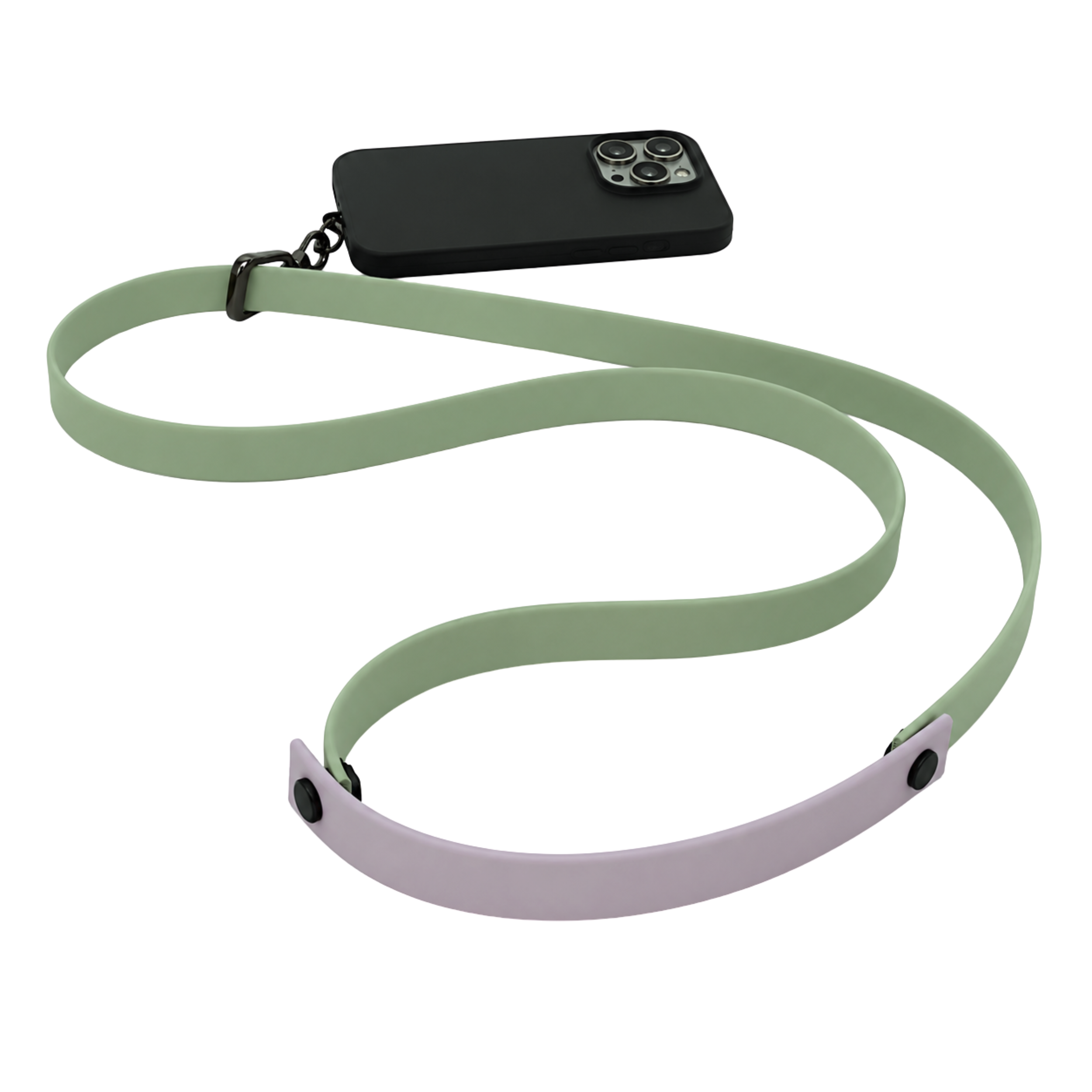 Handykette aus Biothane - "Lavender Mint"