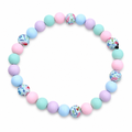 Hundeaccessoire Perlenhalskette „Pastel Garden"
