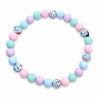 Hundeaccessoire Perlenhalskette „Pastel Garden"