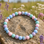 Hundeaccessoire Perlenhalskette „Pastel Garden"