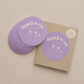 Sticker "dogs & wine" 10 Stück