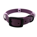 Biothane Halsband Aubergine/Flieder