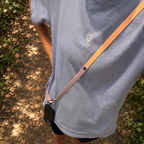 Handykette aus Biothane - Flieder/Peach