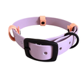Biothane Halsband Flieder/Peach